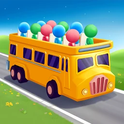 أيقونة Bus Out